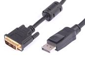 CORDON DISPLAYPORT DVI-D 18+1 M-M 3 METRES