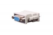 ADAPTATEUR DVI-I 24+5 MALE VERS VGA FEMELLE