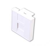 PLASTRON RJ45 SIMPLE 45x45 POUR ENJOLIVEUR