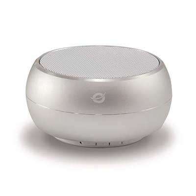 ENCEINTE BLUETOOTH MINI ARGENTEE