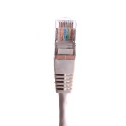 CORDON RJ45 CAT 8 BLINDE SFTP LSZH GRIS 0.5 METRE