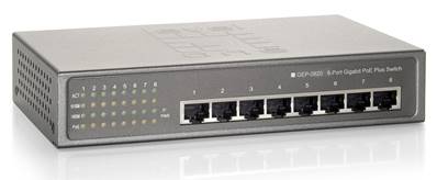 SWITCH POE DESKTOP 8 PORTS GIGABIT 123W 