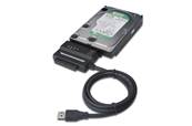 CONVERTISSEUR USB 3.0 VERS 3.5 ET 2.5 SATA + ALIM