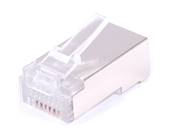 CONNECTEUR RJ45 8P8C CAT 6 FTP CABLE ROND SACHET DE 100