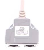 DOUBLEUR ETHERNET BLINDE RJ45 FTP + CORDON 15CM  PAIRES 1-2-3-6