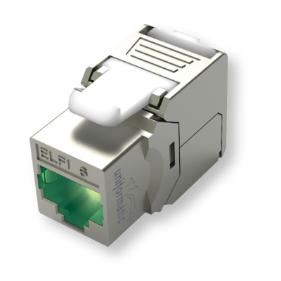 EMBASE RJ45 A REPERAGE LUMINEUX ELFI CAT 6 BOITE DE 96+TESTEUR OFFERT