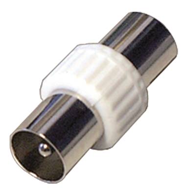 ADAPTATEUR COAX TV 9.52mm MALE - 9.52mm MALE