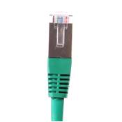 CORDON RJ45 CAT 5e 100 Ohms BLINDE FTP VERT 7 METRES