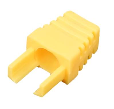 MANCHON RJ45 SURMOULE JAUNE SACHET DE 50