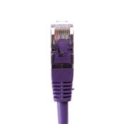 CORDON RJ45 CAT 6 100 Ohms BLINDE FTP VIOLET 7 METRES