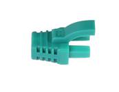 MANCHON RJ45 SURMOULE A LANGUETTE VERT SACHET DE 100