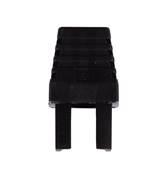 MANCHON RJ45 SURMOULE NOIR SACHET DE 50
