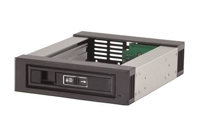 RACK DISQUE DUR SATA ALUMINIUM NOIR COURT V2