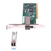 PROMO+++CARTE FIBRE OPTIQUE 100 BASE FX CONNECTEUR LC SUR PORT PCI