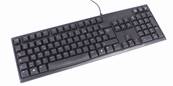 CLAVIER USB AZERTY NOIR