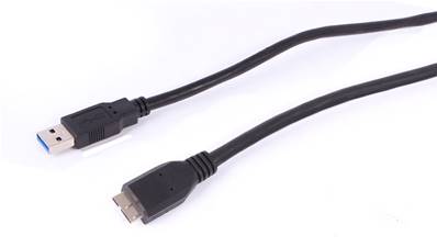 CORDON USB V3.0 TYPE A MALE VERS MICRO USB TYPE B MALE 3 METRES