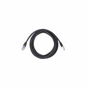 CORDON RJ45 CAT 6A 100 OHMS BLINDE SFTP NOIR 5 METRES