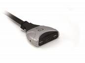 KVM DESKTOP HDMI 2 PORTS USB + AUDIO CABLES INCLUS