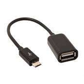 ADAPTATEUR MICRO USB 2.0 MALE VERS USB FEMELLE OTG CABLE 20CM