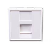 PLASTRON RJ45 SIMPLE 45x45 POUR ENJOLIVEUR