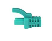 MANCHON RJ45 SURMOULE A LANGUETTE VERT SACHET DE 100