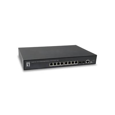 SWITCH POE MANAGEABLE L2 DESKTOP 8 PORTS GIGA +2 SFP 125W