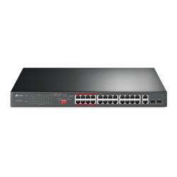 SWITCH POE VIDEOSURVEILLANCE 24xPOE+ 2xGIGA+2xSFP TP-LINK TL-SL1226P