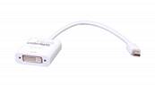 CONVERTISSEUR MINI DISPLAYPORT MALE VERS DVI-I 24+5 FEMELLE CABLE