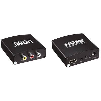 CONVERTISSEUR 3xRCA VERS HDMI + AUDIO