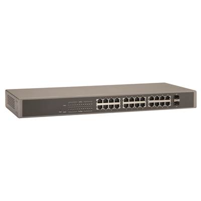 SWITCH RACKABLE 24 PORTS 10/100 + 2 SFP MANAGEABLE WEB SMART