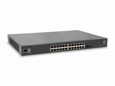 SWITCH MANAGEABLE L3 24 PORTS GIGABIT +2 SFP + 1x10G