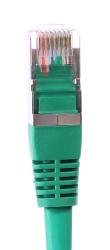 CORDON RJ45 CAT 6A BLINDE SFTP LSZH VERT 25 METRES